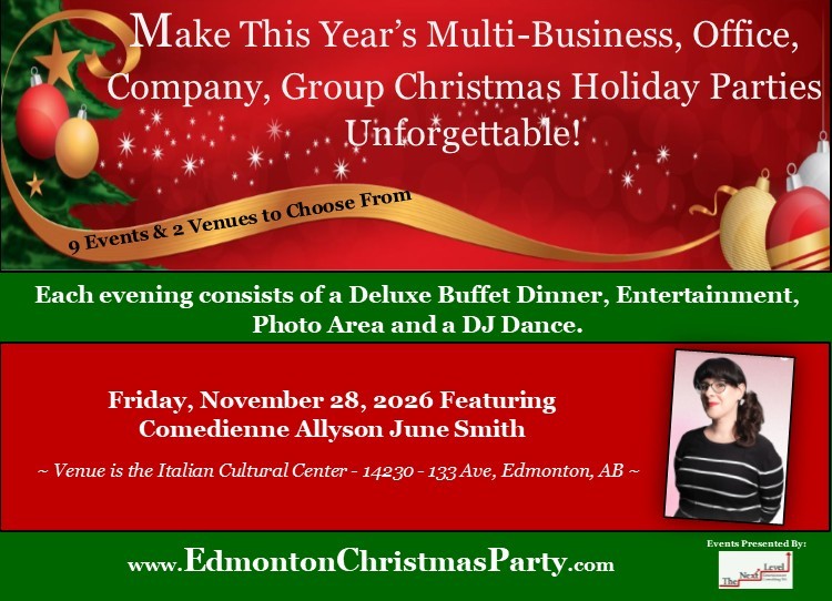 Multi-Business, Group, Office, Company Christmas Holiday Company Featuring Comedienne Allyson June Smith - image