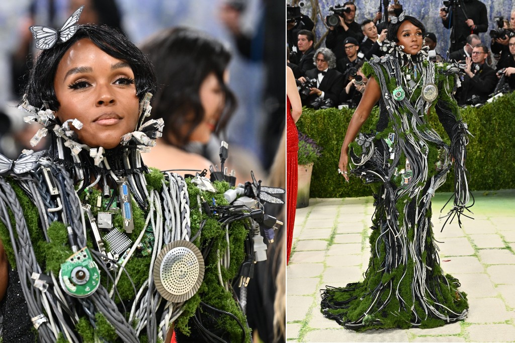 Janelle Monae arrives at The Metropolitan Museum of Art's Costume Institute benefit gala celebrating the opening of the "Costume Art" exhibition on Monday, May 4, 2026, in New York.