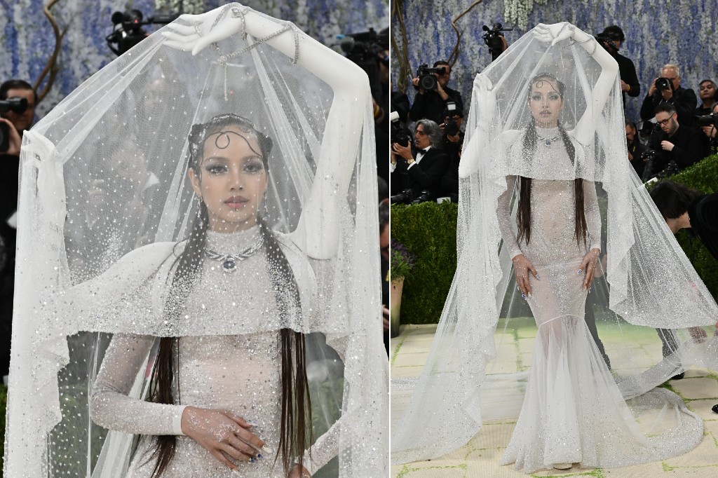 LISA arrives at The Metropolitan Museum of Art's Costume Institute benefit gala celebrating the opening of the "Costume Art" exhibition on Monday, May 4, 2026, in New York.