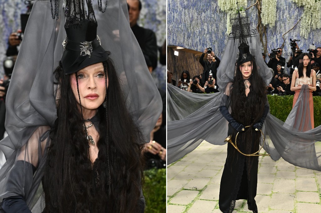 Madonna arrives at The Metropolitan Museum of Art's Costume Institute benefit gala celebrating the opening of the "Costume Art" exhibition on Monday, May 4, 2026, in New York.