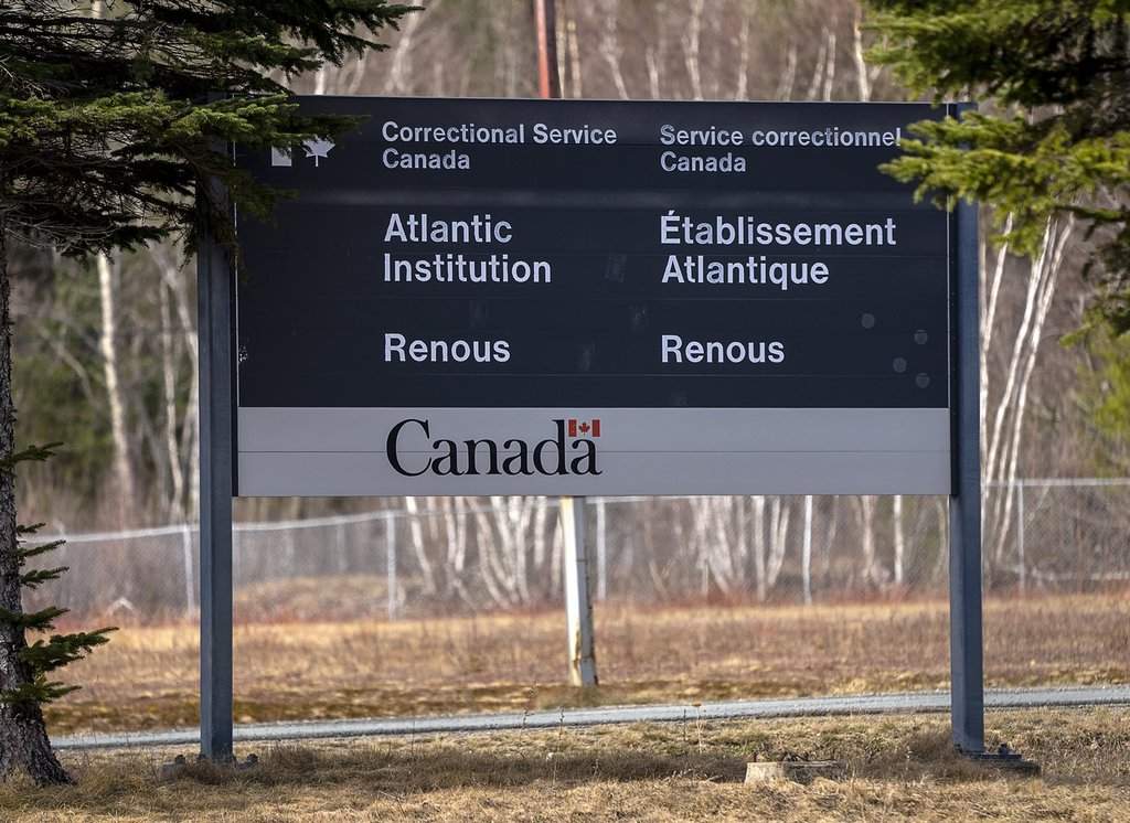Atlantic Institution is a federal maximum-security facility located in Renous, N.B. seen on Wednesday, April 20, 2022. THE CANADIAN PRESS/Andrew Vaughan.