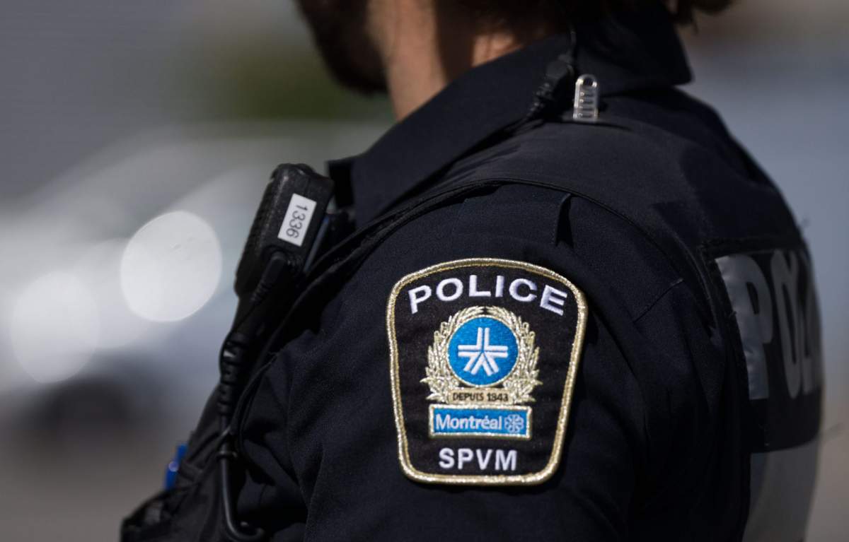Montreal police badge