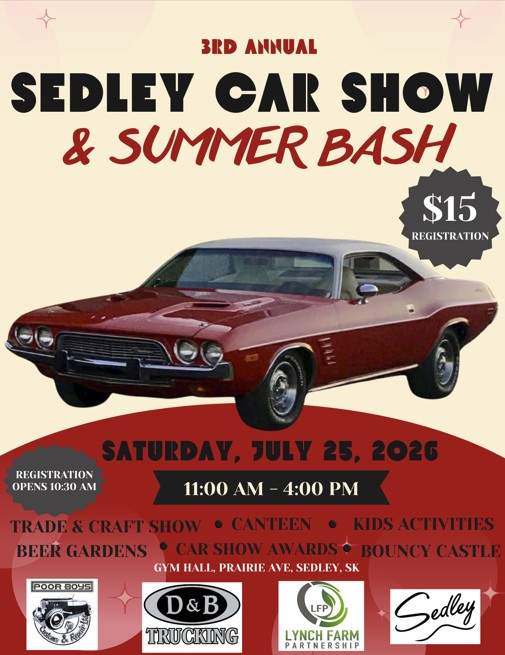 Sedley Car Show & Summer Bash - image