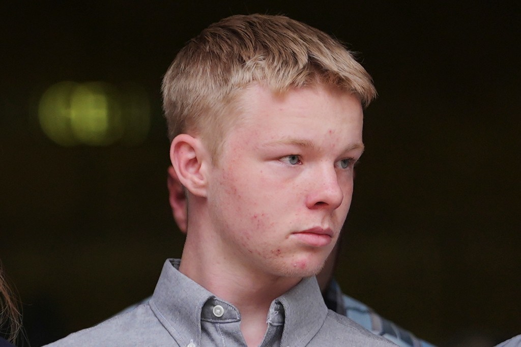 Timothy Hudson, charged with sexually assaulting and killing his 18-year-old stepsister on a Carnival Cruise ship, leaves following a hearing at the James Lawrence King Federal Justice Building, Wednesday, May 27, 2026, in Miami.