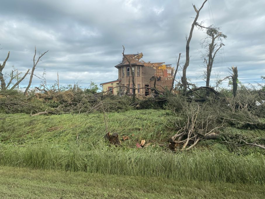 Environment Canada confirmed a tornado have hit Rossburn on Sunday night.