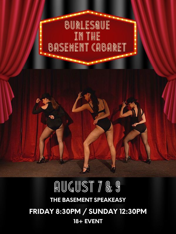 “Burlesque in the Basement” Cabaret at the Basement Speakeasy presented by Prairie Diva - image