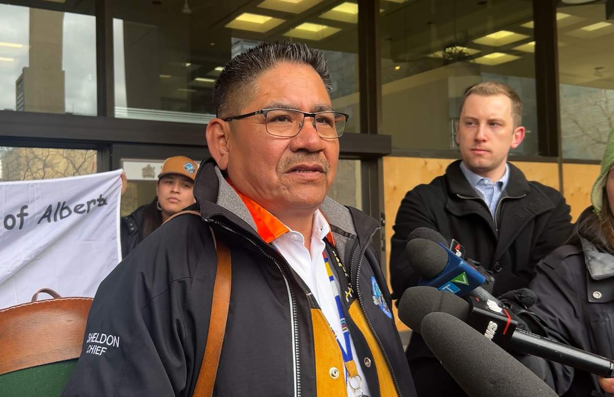 Chief Sheldon Sunshine believes separatists should have consulted First Nations before collecting a referendum petition.