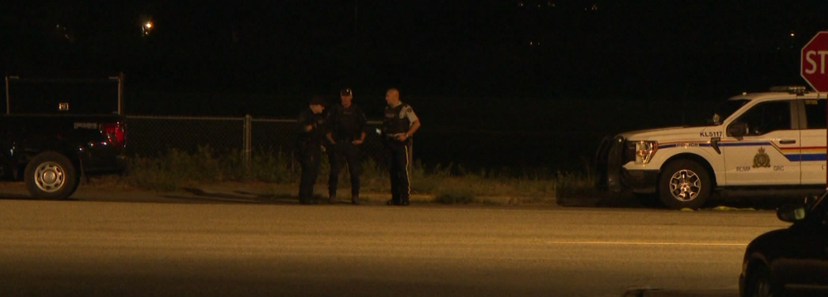Part of the bomb squad waiting for the situation to be resolved.