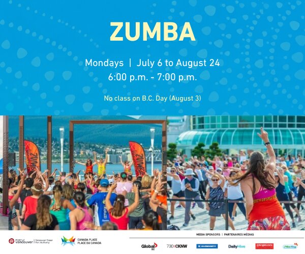 Zumba® at Canada Place proudly supported by Global BC - image